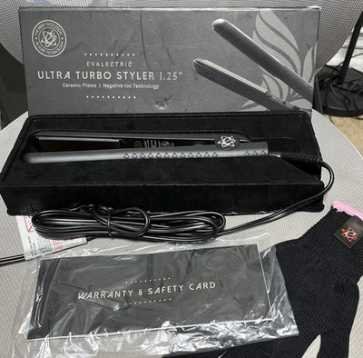 Plancha de pelo Evalectric Ultra Turbo Styler 1,25" venta al por menor $250,00 Foto 1 de 4