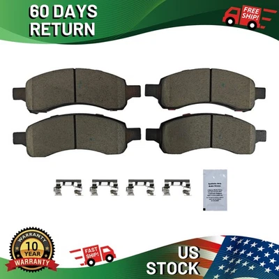 Front Performance Ceramic Brake Pads D1169 for Chevrolet Colorado/Trailblazer - Image 1 of 4