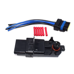 Power Window Regulator Motor Module + Harness Plug For Renault Megane Mk2 03-08 - Picture 1 of 6