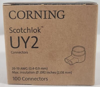 Conectores Presslok UY2 genuinos Corning de 100 piezas  Foto 1 de 3