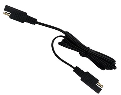 New 6ft DC Connect 2-Pin SAE Extension Cord For Harness Tender Cable - Image 1 of 4