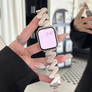 Edelstahl Armband für Apple Watch Serie 9 8 7 6 5 SE 38-49mm Ultra Ersatz Strap - Picture 1 of 22