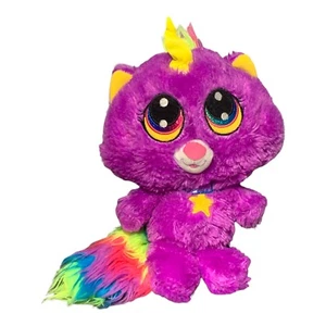 Fiesta Mystic Puppycorn Plüschtier 12 Zoll lila Stofftier Plüschtier Regenbogen Katze - Bild 1 von 4
