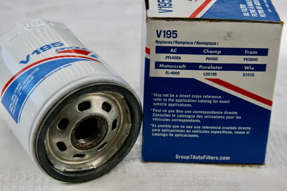 Фильтр Group 7 V195 от Purolator - масляный фильтр двигателя - Изображение 1 из 2