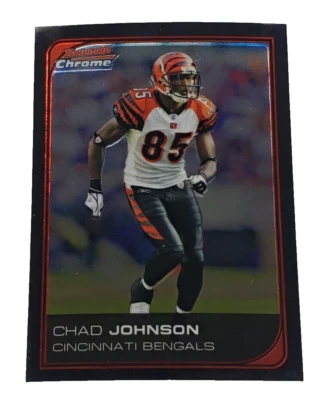 2006 Bowman Chrome Football Chad Johnson  #179 Cincinnati Bengals NFL - Image 1 of 2