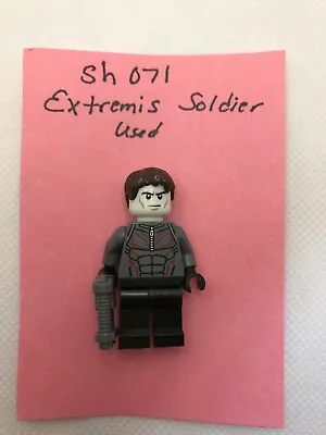 LEGO EXTREMIS SOLDIER MINIFIGURE SH071 USED-EXCELLENT IRON MAN - Image 1 of 3