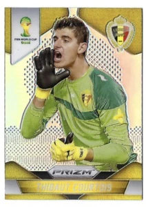 2014 Panini Prizm Fifa World Cup Soccer THIBAUT COURTOIS #18 Belgium Silver SP - Picture 1 of 2