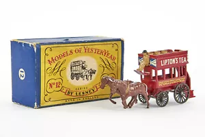 Lot 7768 Matchbox Models Of Yesteryear No. Y 12 Horse Bus, 1959-65 - Bild 1 von 10