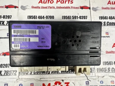 Unidad de módulo de control de carrocería Pontiac Torrent MT BCM 2006 BCU Computer 15855659 Foto 1 de 3