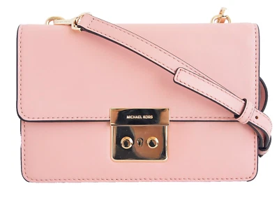 Michael Kors Tasche handtasche sloan sm gusset xbody leder pale pink neu - Bild 1 von 4