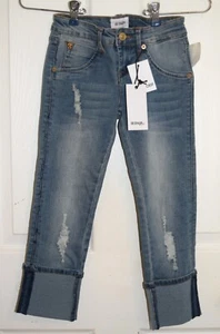 Hudson Jeans High Rise Roll Cuff Blue Jeans Size 8 - NWT - Picture 1 of 11