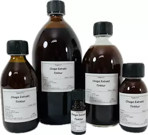 500ml Chaga Pilz Tinktur Extrakt Konzentrat 20%vol - Bild 1 von 3