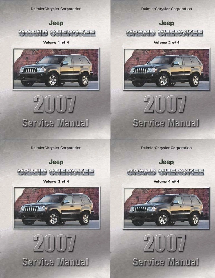Jeep Grand Cherokee 2007 manual de reparación de servicio de taller Foto 1 de 1