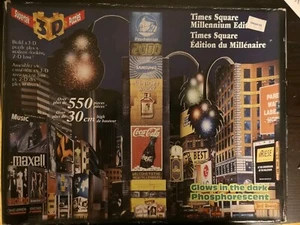 Times Square Millennium Edition Supertek 3D Puzzle New 550 Pc New York City - Picture 1 of 9