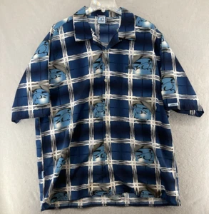 South Pole Mens Shirt XL Blue HipHop Grunge Vintage - Picture 1 of 10
