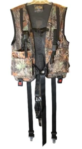 Big Game Treestands Safety Vest Matrix Camo Hunting 175-250lbs CR85-VLX -LG/XL - Picture 1 of 8