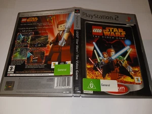 LEGO STAR WARS THE VIDEO GAME (SONY PLAYSTATION 2, PS2 GAME, G, PAL) - Picture 1 of 3