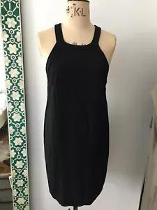 black sandro dress- size 2 - Picture 1 of 6