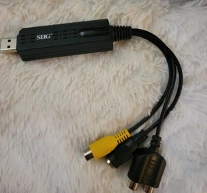 SIIG USB TO S-VIDEO AUDIO CABLE - Picture 1 of 6