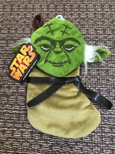 Disney Star Wars mini stocking Yoda NWT Great Size For Gift Cards - Picture 1 of 4