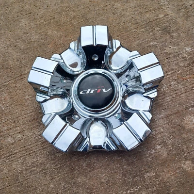 Tapa central rueda Driv personalizada, cromo, parte # TAPA M-504, 4680-15, S811-02-1 01 Foto 1 de 3