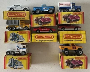 MATCHBOX 1980’s SUPERFAST  Lot Of 8 - Picture 1 of 6