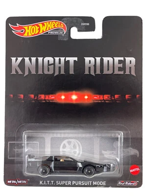 Hot Wheels Premium 2022 HW Retro Entertainment K.I.T.T. Super Pursuit Mode - Image 1 of 4