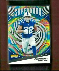 Panini Instant Supernova 2021 Jonathan Taylor Indianapolis Colts Print Run 3357 - Imagen 1 de 2