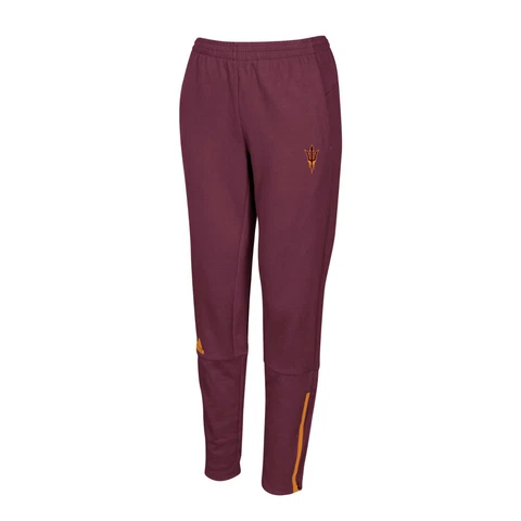 Arizona State Sun Devils NCAA Adidas Women's  Maroon Squad Pro ID Pants Cover