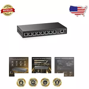 High-Performance 8 Port 2.5G Ethernet Switch - Ideal for Gaming and Streaming - Picture 1 of 11