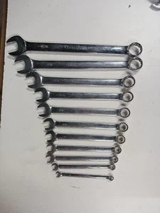 Companion 11 Piece SAE Combination Wrench Set, 1/4"- 15/16", used - Picture 1 of 10