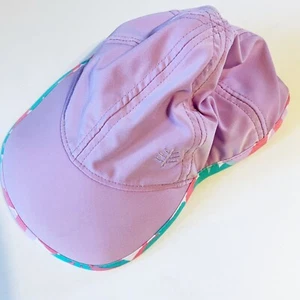 coolibar girls wave rider sport hat size S/M stretch lavender purple lightweight - Picture 1 of 4