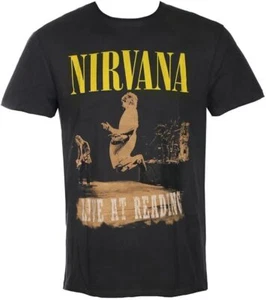 Amplified Nirvana Live At Reading Mens Black T Shirt Nirvana Classic Tee - Picture 1 of 1