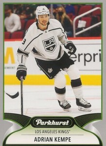 ADRIAN KEMPE ~ 2021-22 Parkhurst SILVER BORDER #29 ~ Los Angeles Kings ~ SP