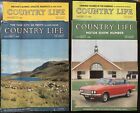Country Life British Magazine Lot of 4 October 3rd, 10th, 17th and 24th 1968