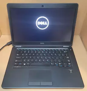 Dell Latitude E7450 14" Core i7-5600U 16GB RAM 256GB SSD Win10 Pro NO BATTERY - Picture 1 of 12