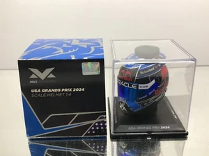 MAX VERSTAPPEN F1 HELMET RED BULL RACING USA GRANDS PRIX 2024 -1:4- GOOD IN BOX - Imagen 1 de 6