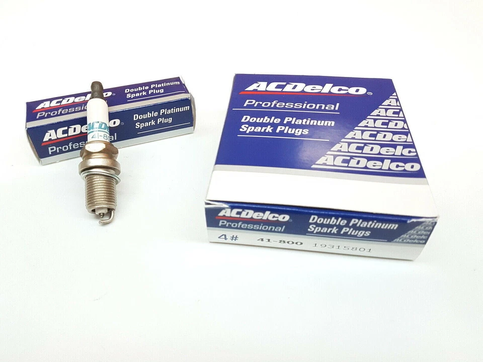 Spark Plugs 6 Pack Acdelco Double Platinum 41800 Vectra Rodeo Jackaroo Monterey - image 1 of 1
