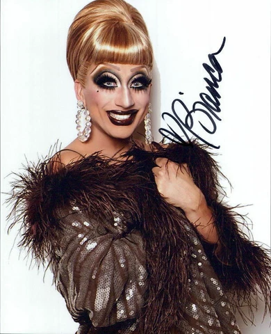 Bianca Del Rio signed 8x10 photo In-person Cover