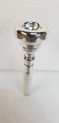 FRENCH BESSON PARIS #3 TRUMPET MOUTHPIECE IN SILVER PLATED FINISH.  - Image 1 of 4