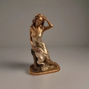 Escultura de Austin Alice Heath Enchanted Colección Dama Niebla de Primavera Bronce 18"" T - Imagen 1 de 19