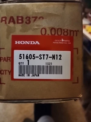 Amortiguador de paso delantero derecho 94-01 Acura Integra OEM 51605-st7-n12 HONDA NUEVO Foto 1 de 3