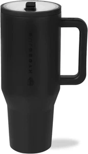 HydroJug Traveler - 40 oz Water Bottle with Handle & Flip Straw - 40oz, Black - Picture 1 of 6