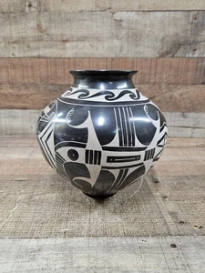 Mata Ortiz Pottery JESUS PENA Pottery Mexico Vase - Bild 1 von 13
