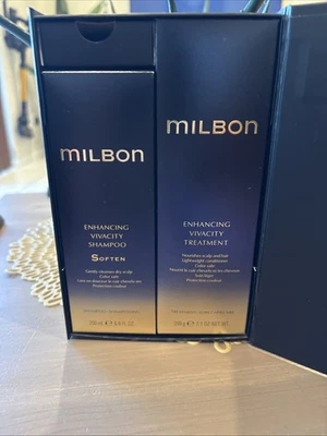 Milbon Mejora la Vivacidad Suavizante Champú Tratamiento 200ml/G Set Foto 1 de 4