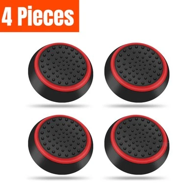 4 Pack Controller Thumb Stick for PS4 PS3 Xbox One 360 Steam Deck Grip Cap - Image 1 of 4