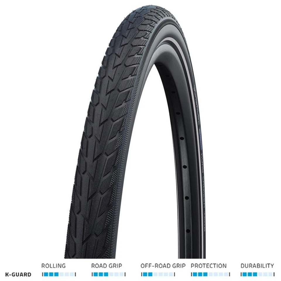 Schwalbe Road Cruiser Reflex 26x1 75 Fahrradreifen 47-559