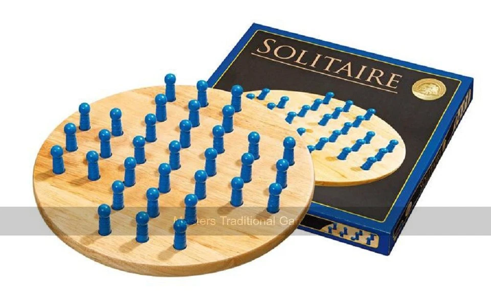 Philos Large Wooden Solitaire (UK) - Image 1 of 1