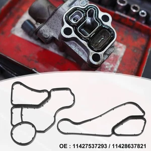 Power Steering Pump Oil Filter Housing Cooler Seal Gasket Fit for BMW X1 X3 X5 - Bild 1 von 6