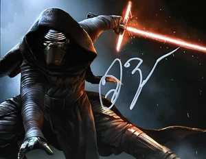 ADAM DRIVER AUTOGRAFO FIRMATO STAR WARS KYLO REN 8x10 FOTO - Foto 1 di 1
